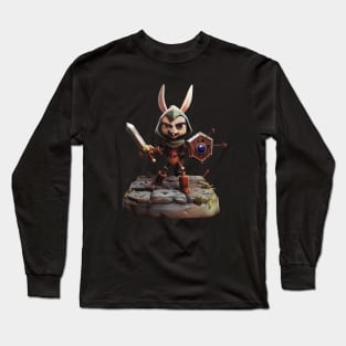 Rabbit warrior Long Sleeve T-Shirt